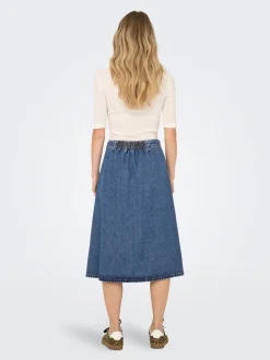 ONLTHEA Denim Falda vaquera Falda midi