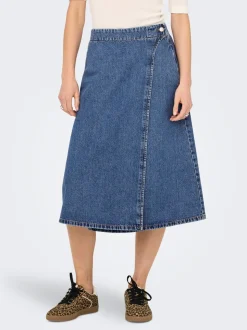 ONLTHEA Denim Falda vaquera Falda midi