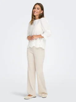 ONLTHEA Corte baggy Pantalones de punto