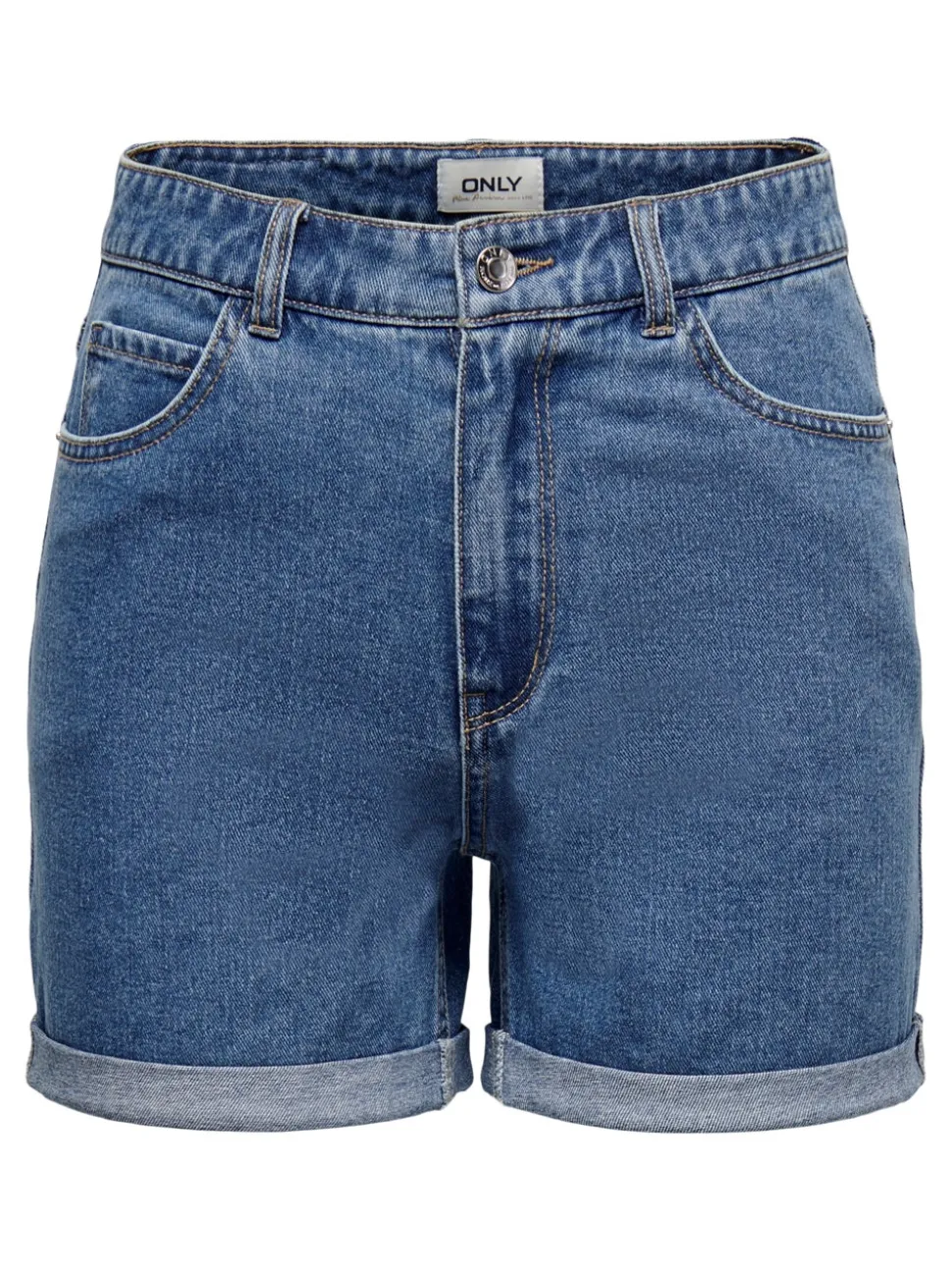 ONLVEGA Cintura alta Corte regular Shorts vaqueros