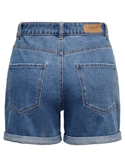 ONLVEGA Cintura alta Corte regular Shorts vaqueros