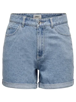 ONLVEGA Cintura alta Corte regular Shorts vaqueros