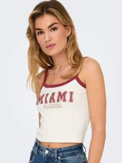 ONLVIKKA Camiseta de tirantes