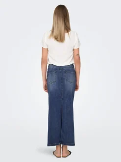 ONLWALO Denim Falda vaquera Falda larga