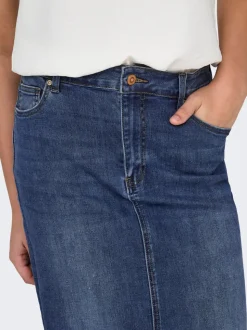 ONLWALO Denim Falda vaquera Falda larga