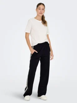 ONLWARM Corte wide leg Pantalones