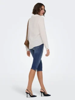 ONLWAUW Cintura media Corte regular Capris
