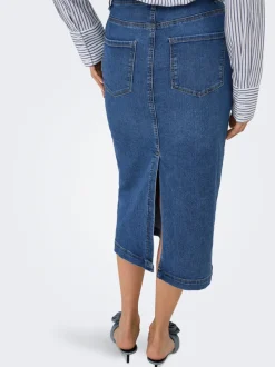 ONLWONDER Denim Falda vaquera Falda midi