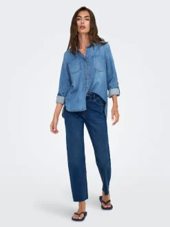 ONLYASMIN Camisa vaquera