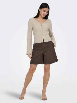 ONLZORA Cintura media Corte loose Bermudas