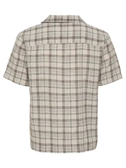 ONSCAIDEN Lino Camisa estilo resort