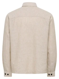 ONSCAIDEN Lino Sobrecamisa