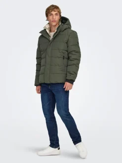 ONSCAYSON Chaqueta corta acolchada