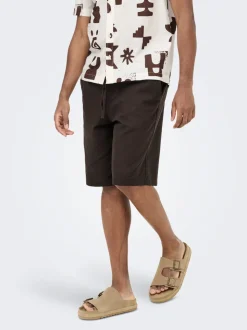 ONSDAVES Corte wide leg Lino Shorts