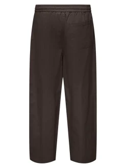 ONSDAVES Corte wide leg Lino Pantalones