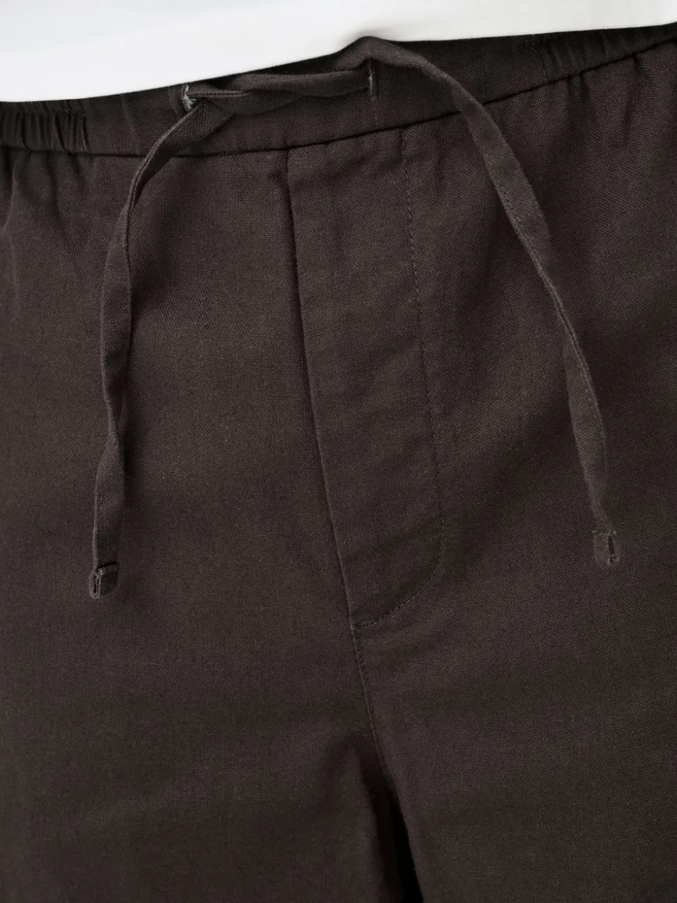 ONSDAVES Corte wide leg Lino Pantalones
