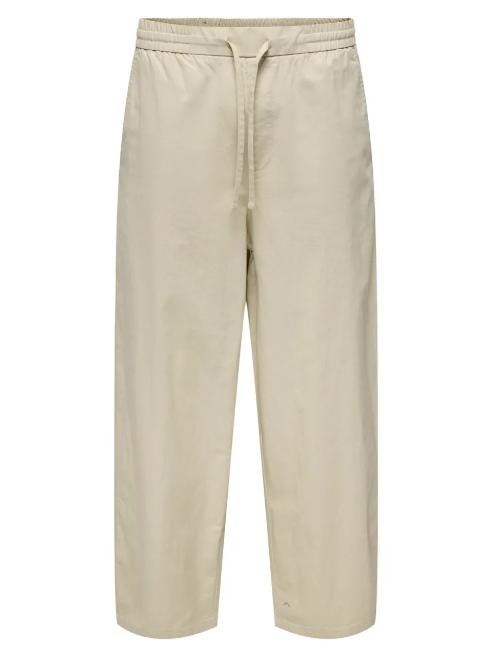 ONSDAVES Corte wide leg Lino Pantalones