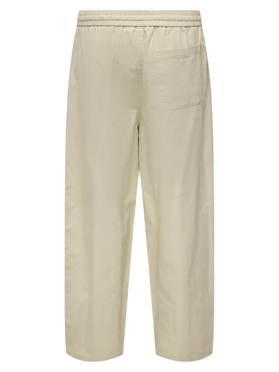 ONSDAVES Corte wide leg Lino Pantalones
