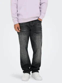 ONSEDGE Cintura media Corte straight Vaqueros