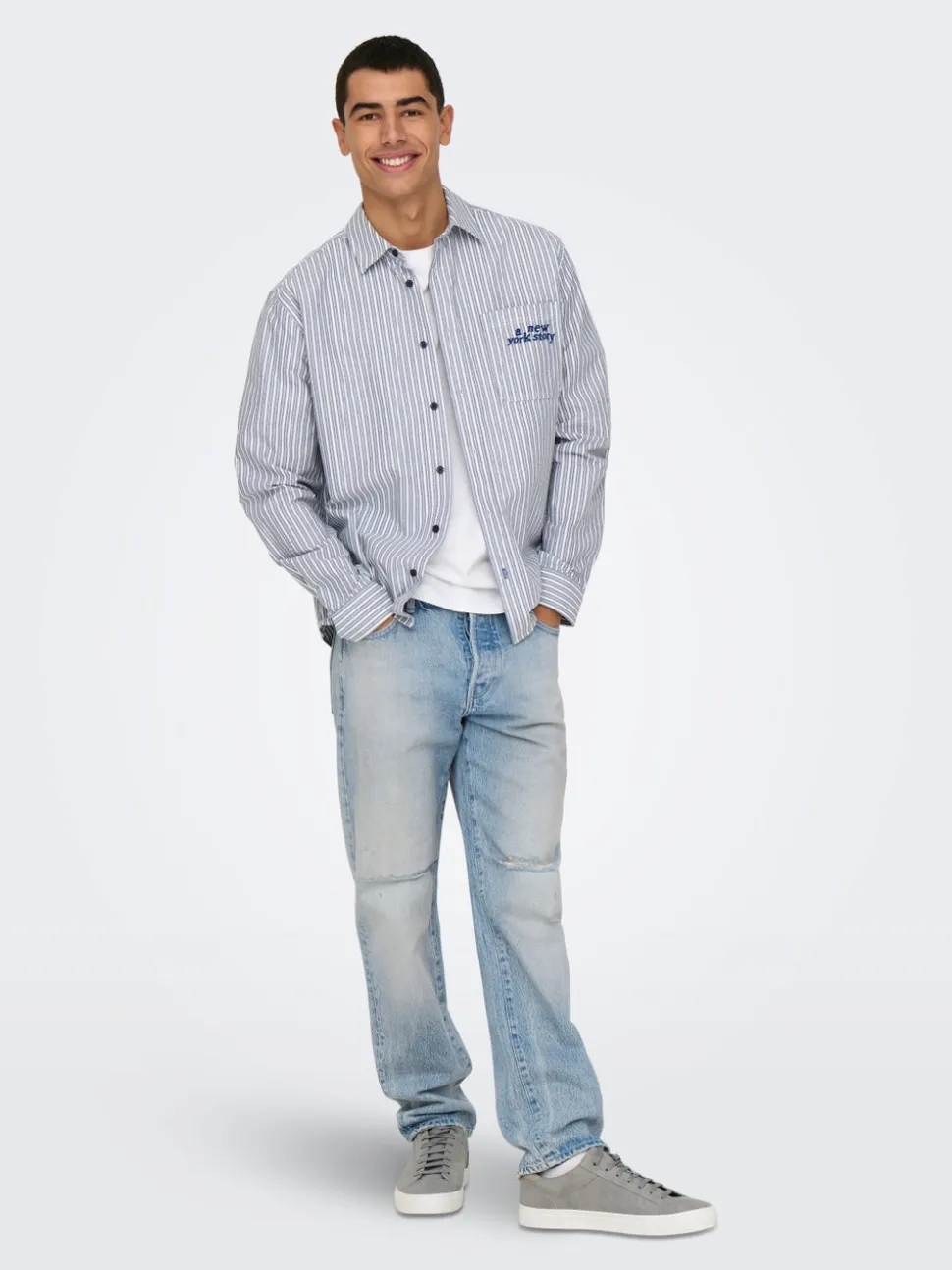 ONSEDGE Cintura media Corte straight Vaqueros