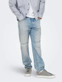 ONSEDGE Cintura media Corte straight Vaqueros