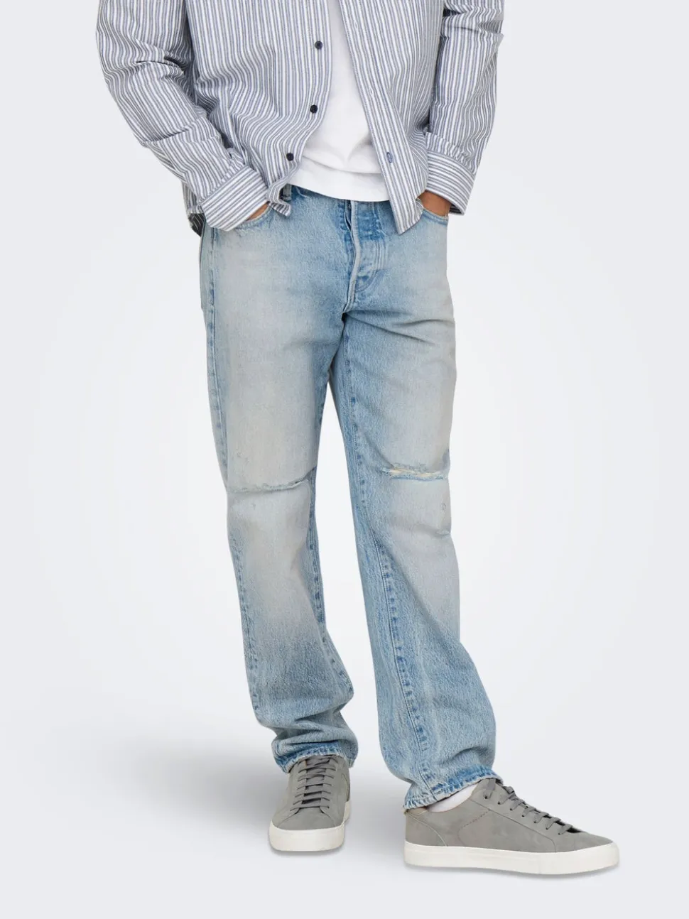 ONSEDGE Cintura media Corte straight Vaqueros