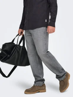 ONSEDGE Talle medio Corte straight Vaqueros