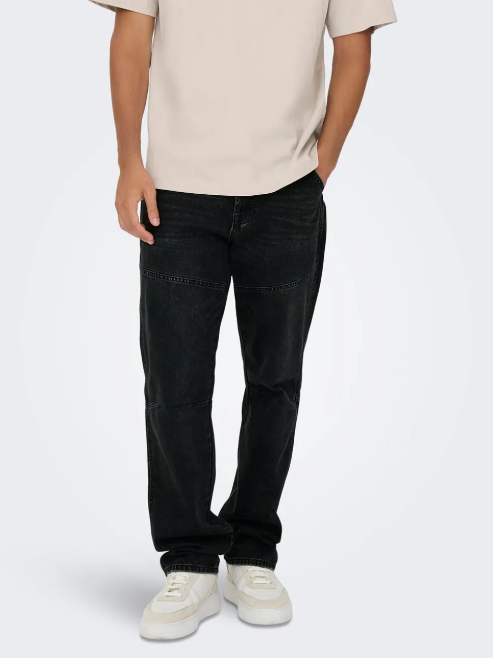 ONSEDGE Talle medio Corte straight Vaqueros