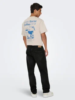 ONSEDGE Talle medio Corte straight Vaqueros