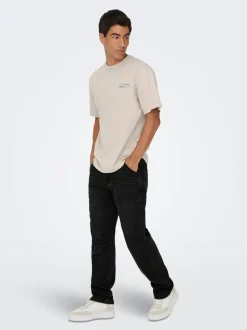 ONSEDGE Talle medio Corte straight Vaqueros