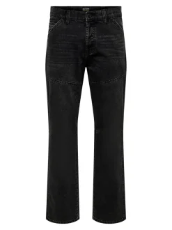 ONSEDGE Talle medio Corte straight Vaqueros