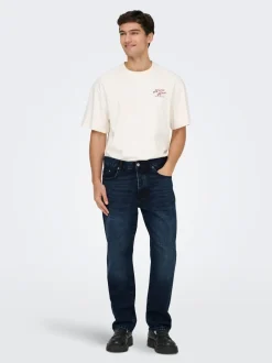 ONSEDGE Talle medio Corte straight Vaqueros