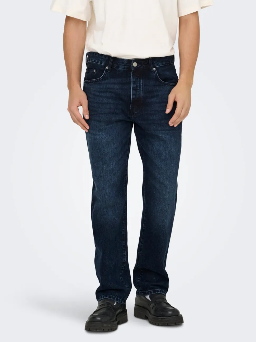 ONSEDGE Talle medio Corte straight Vaqueros