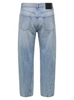 ONSFADE Cintura media Corte loose Vaqueros