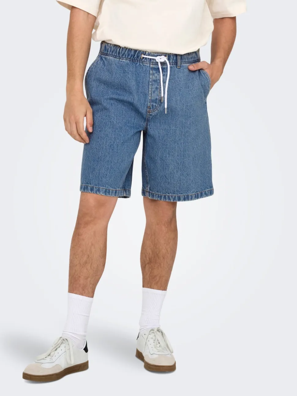 ONSFADE Cintura media Corte loose Shorts estilo cargo