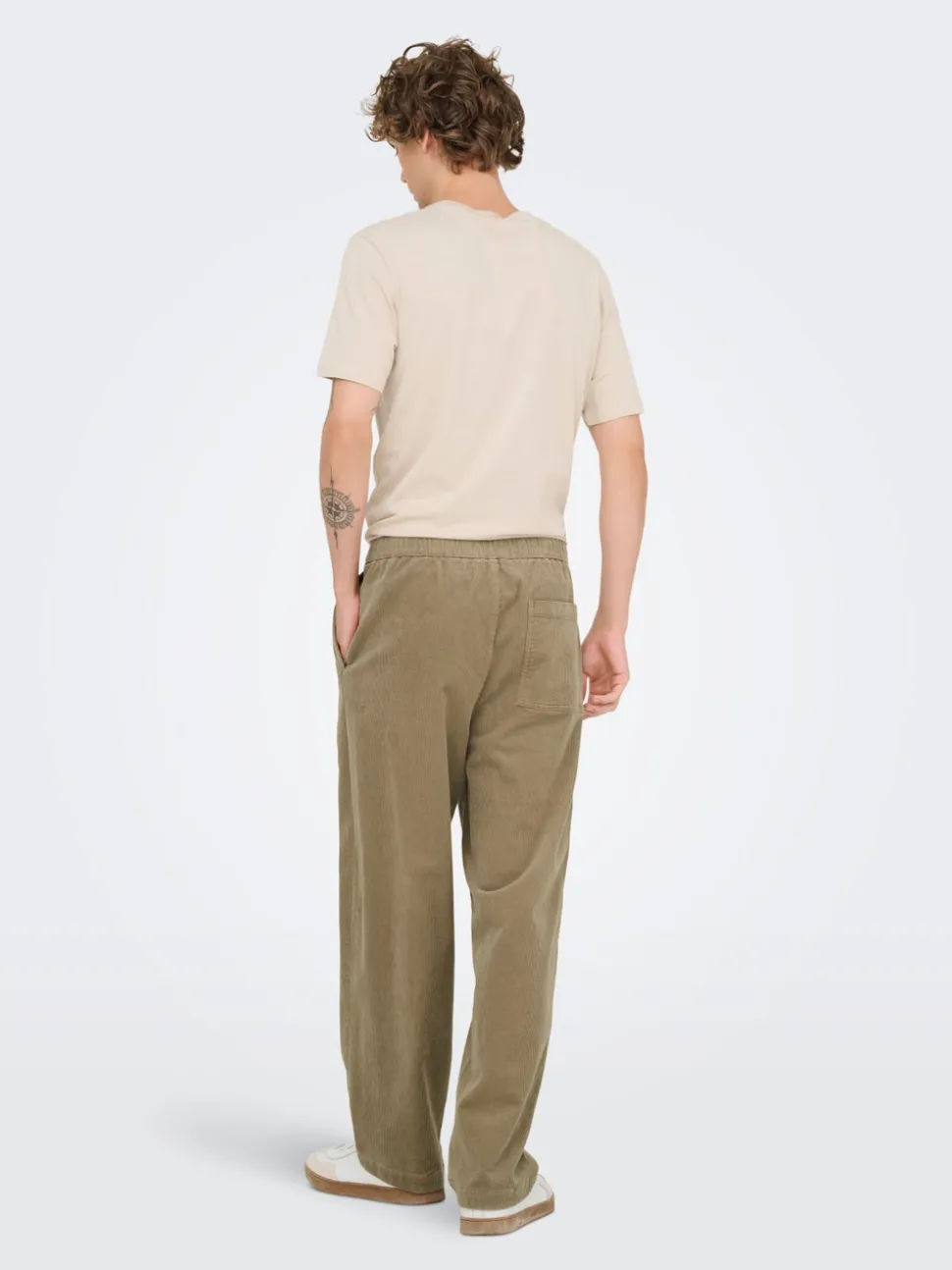 ONSFADE Corte loose corduroy Pantalones