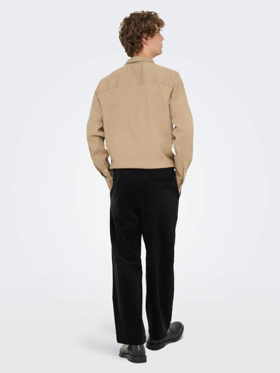 ONSFADE Corte loose corduroy Pantalones