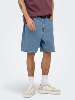 ONSFADE Talle medio Corte straight Shorts
