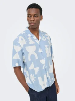 ONSHARVI Camisa estilo resort