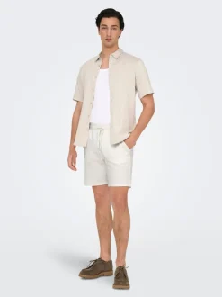 ONSKIAN Cintura media Corte straight Shorts