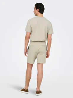 ONSKIAN Cintura media Corte straight Shorts