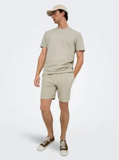 ONSKIAN Cintura media Corte straight Shorts