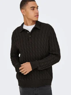 ONSKICKER Polo de punto