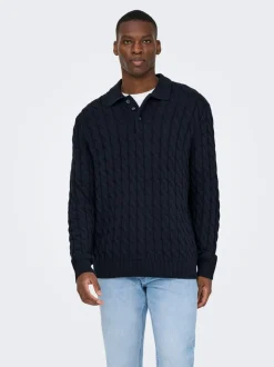 ONSKICKER Polo de punto