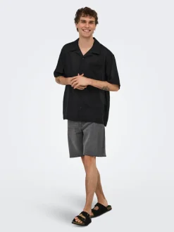 ONSLAURENCE Lino Camisa estilo resort
