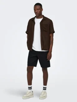ONSLAURENCE Lino Camisa estilo resort