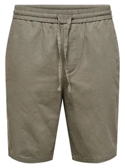 ONSLINUS Corte regular Lino Shorts