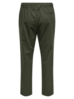 ONSLINUS Corte tapered Lino Jogger