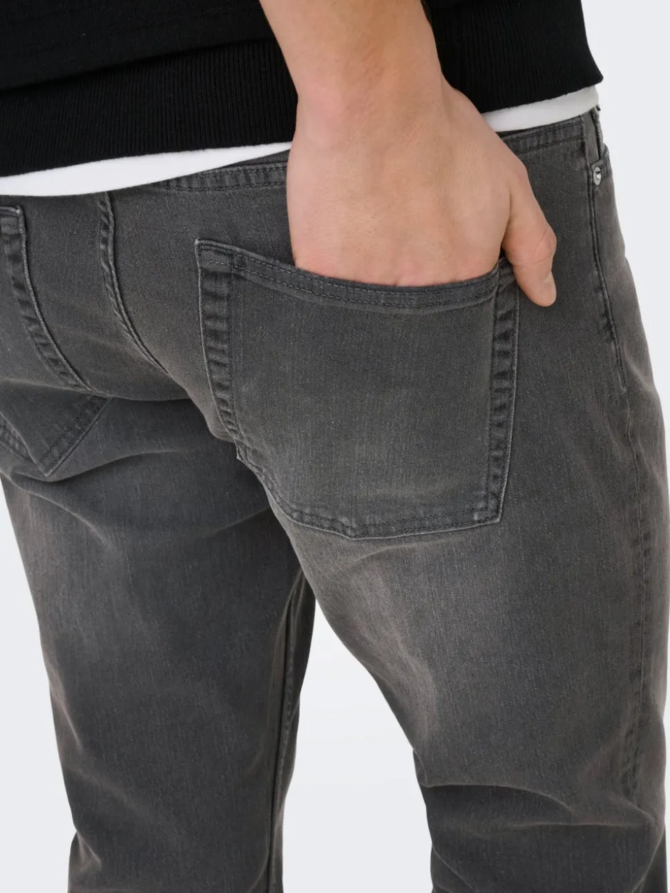 ONSLOOM Cintura baja Corte slim Vaqueros