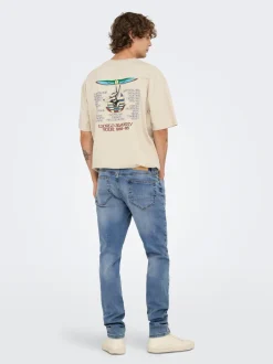 ONSLOOM Tiro bajo Corte slim Vaqueros
